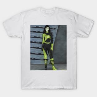 Y2K Goth Shego T-Shirt